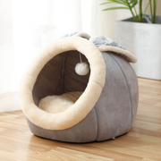 Cozy Semi-Enclosed Cat Nest Bed - photo 3