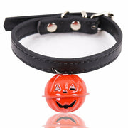 Halloween Pumpkin Pet Bell Collar - photo 4