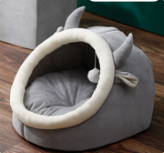 Cozy Semi-Enclosed Cat Nest Bed - photo 4