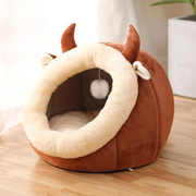 Cozy Semi-Enclosed Cat Nest Bed - photo 7