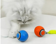 Interactive Speedy Tail Ball Toy for Cats