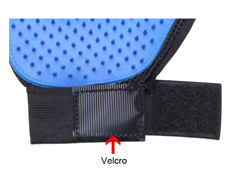 Pet Hair Remover Grooming Gloves - photo 5