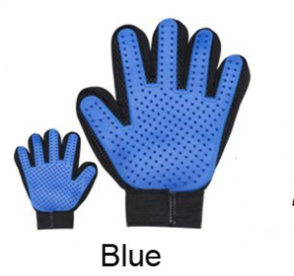 Pet Hair Remover Grooming Gloves - photo 6